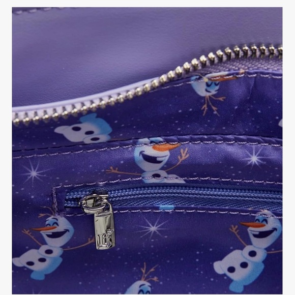 Loungefly Disney Frozen Princess Castle Crossbody Bag Purse - Picture 16 of 16